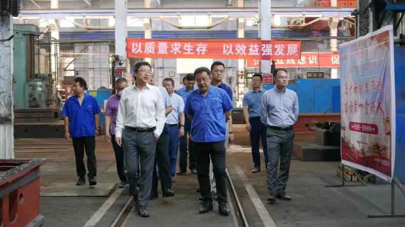 中信證券、嘉源律師事務(wù)所及大信會(huì)計(jì)師事務(wù)所一行領(lǐng)導(dǎo)來(lái)星火機(jī)床公司調(diào)研考察
